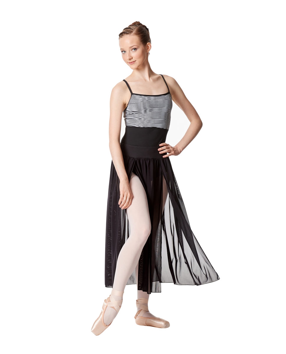 Adult 2 Sides Slit Dance Skirt Keira
