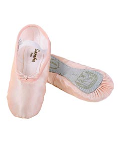 TUTU Satin Full Sole Pre-Sewn Ballet Shoes