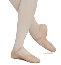 DAISY Full Outsole Leather Ballet Shoes 