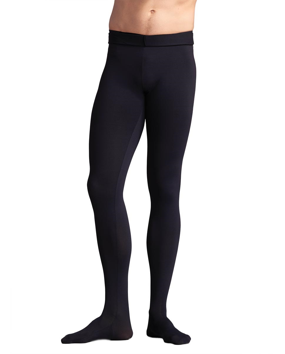 Mens Soft Tactel Footed Ballet Dance Tights