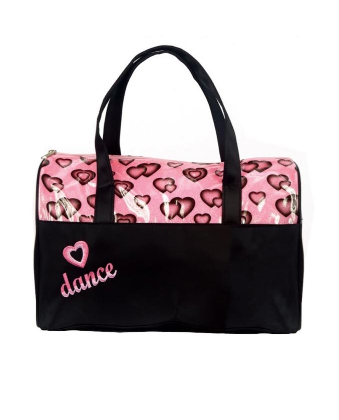 Glittery Hearts Dance Duffle Bag DAS4941