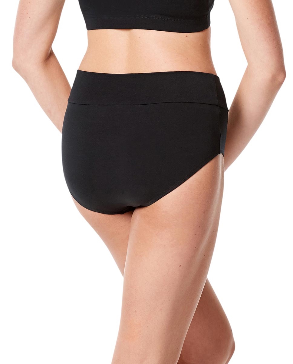 Womens Wide Waistband Dance Briefs