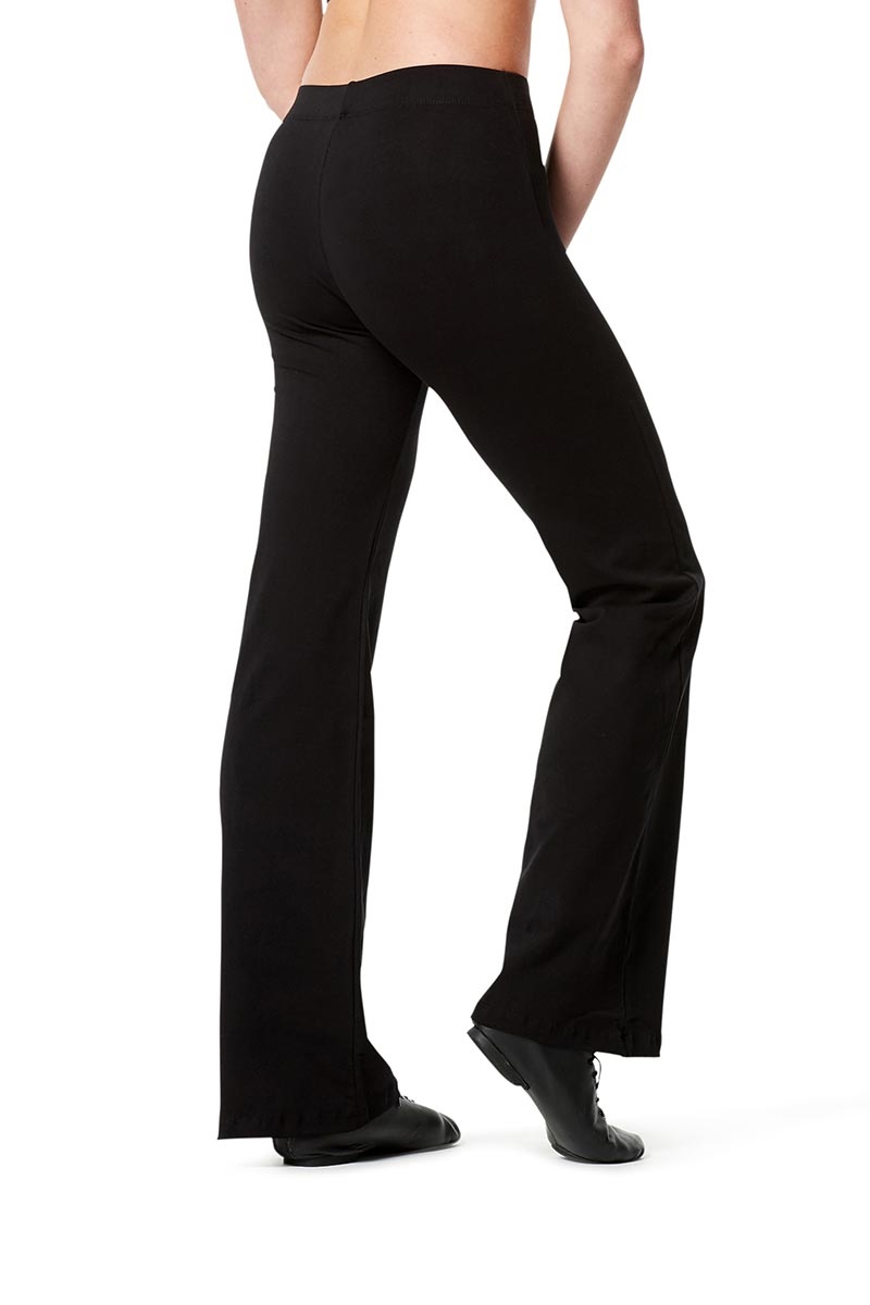 TiaoBug Boys Yoga Practice Athletic Bootcut Pants Loose Jazz Latin Ballroom Salsa Tango Wicking Long Bootleg Trousers
