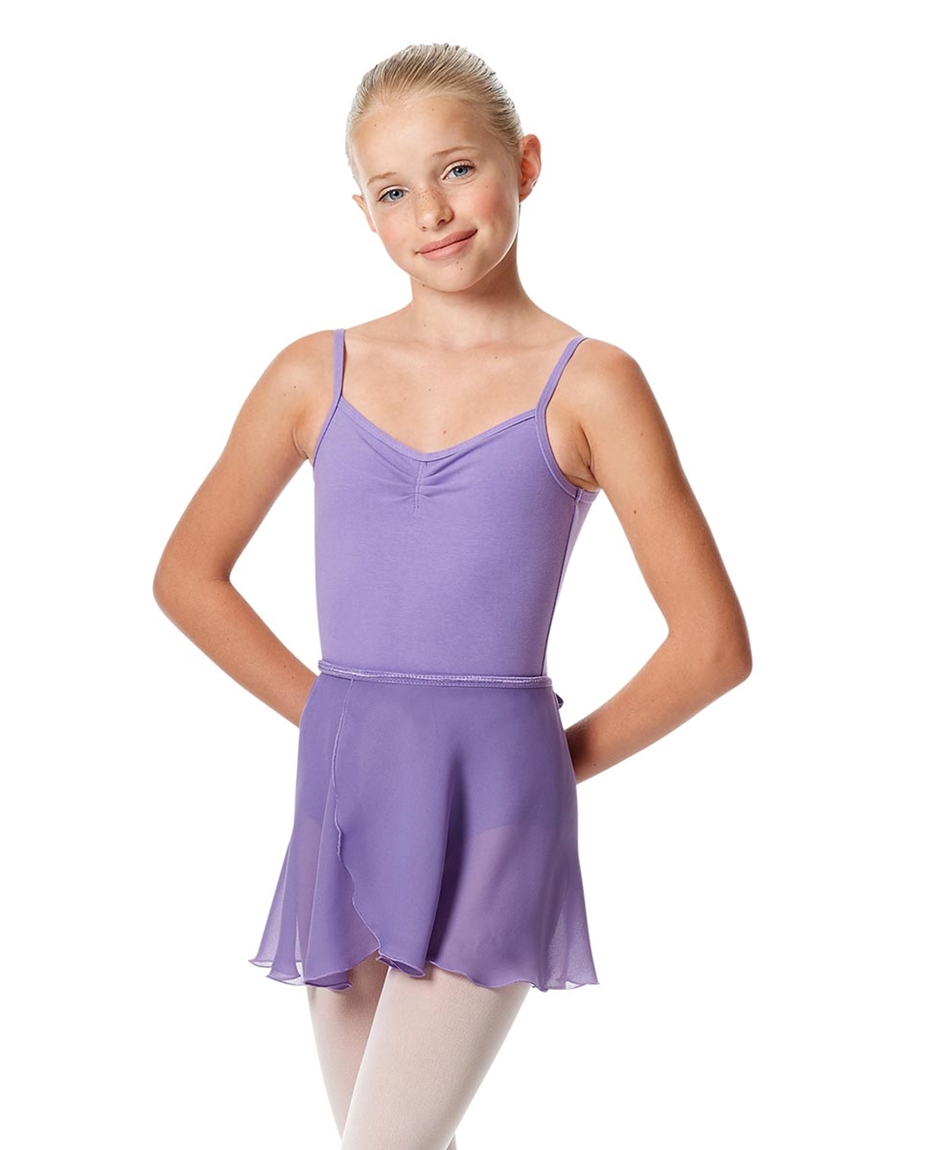 Girls Short Wrap Ballet Skirt Viola