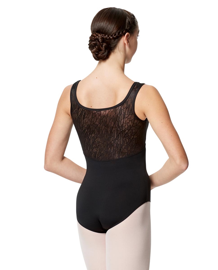 Geo Mesh Tank Leotard Adeline For Women