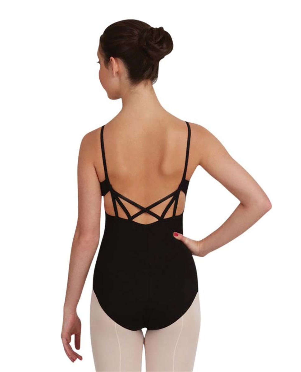 Womens Camisole Strappy Back Ballet Leotard