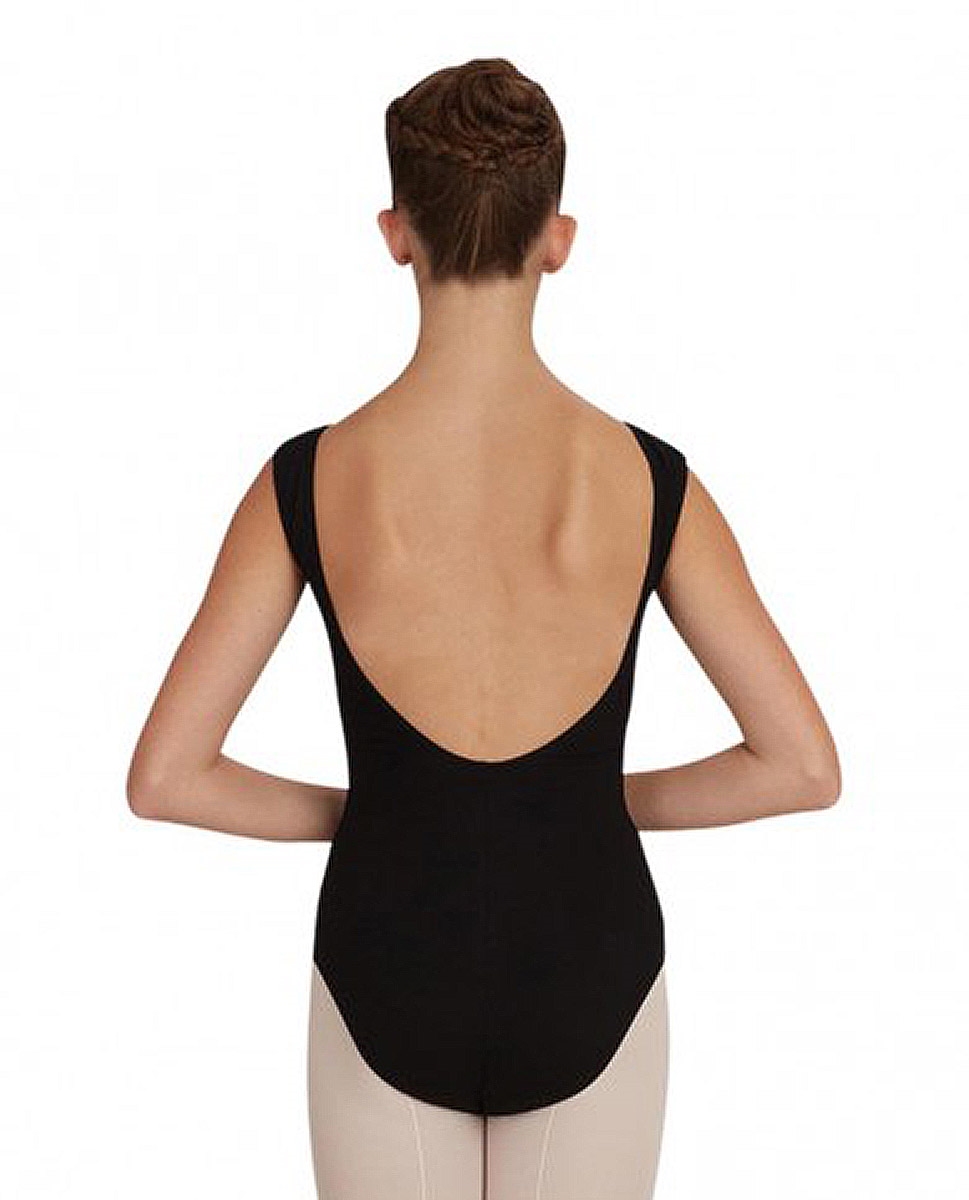 Adult Boat Neck Cut Dance Leotard 