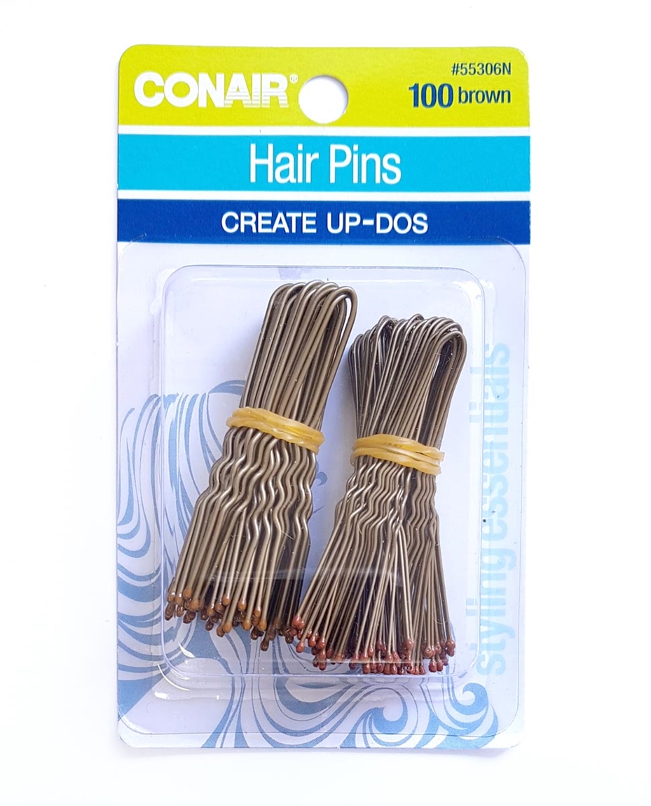 Small Waved Hair Pins 100-Pack