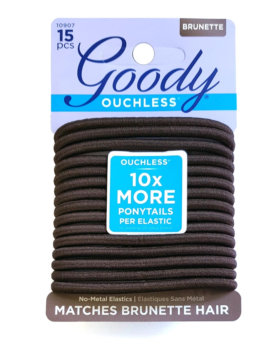 Matt Hair Elastics 15-Pack