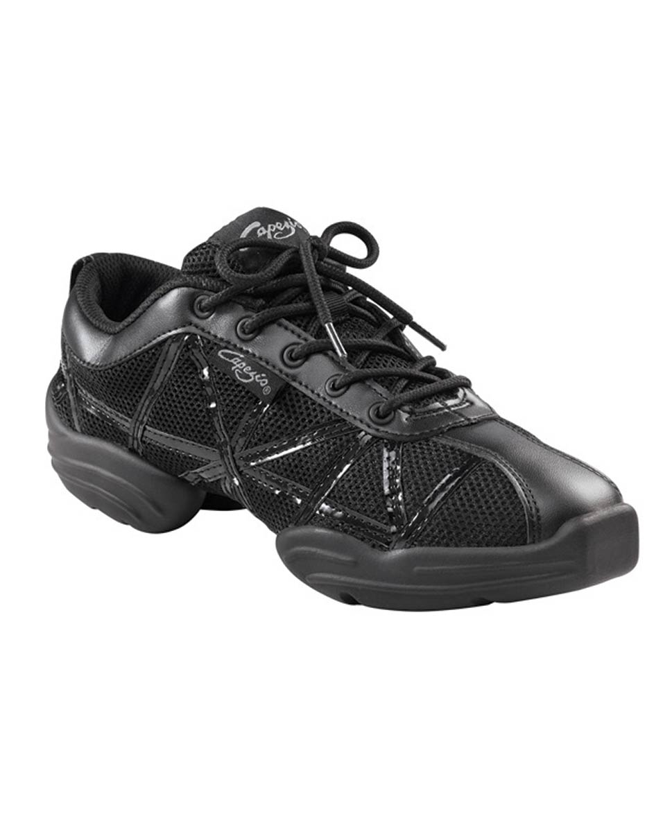 Black Patent Low Web DANSNEAKER Dance shoes