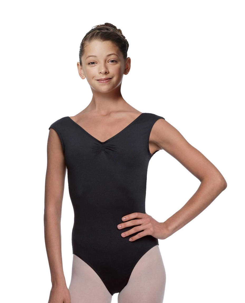 Girls Cap Sleeve Ballet Leotard Reyton