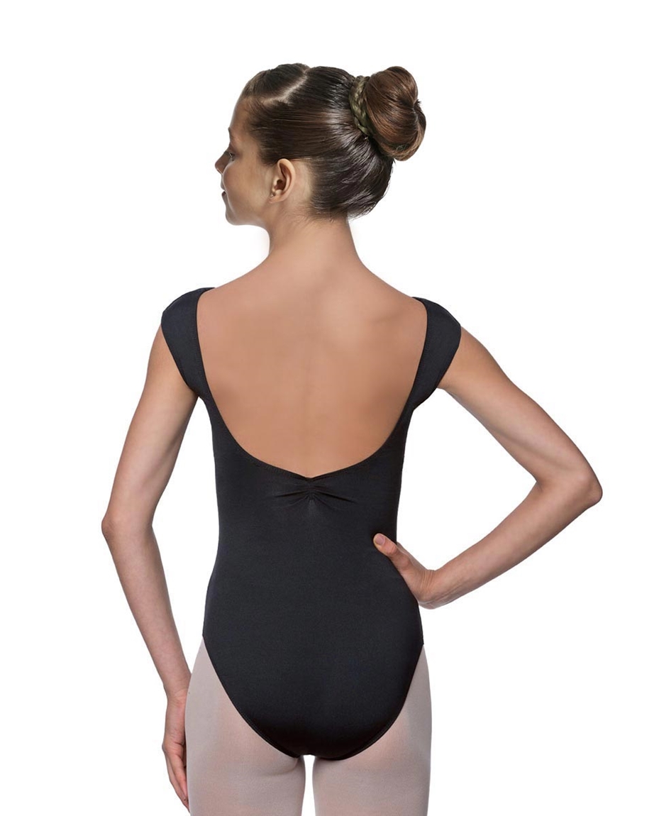 Girls Cap Sleeve Ballet Leotard Reyton