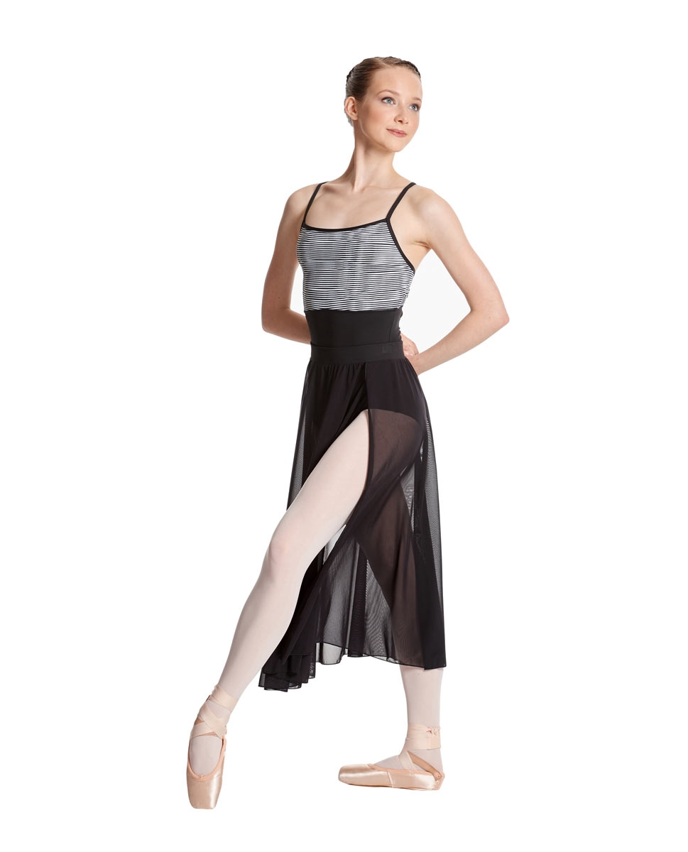 Adult Side Slit Dance Skirt Bella