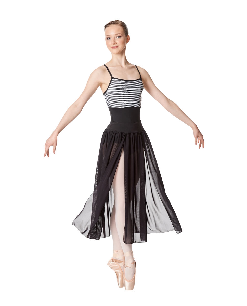 Adult 2 Sides Slit Dance Skirt Keira