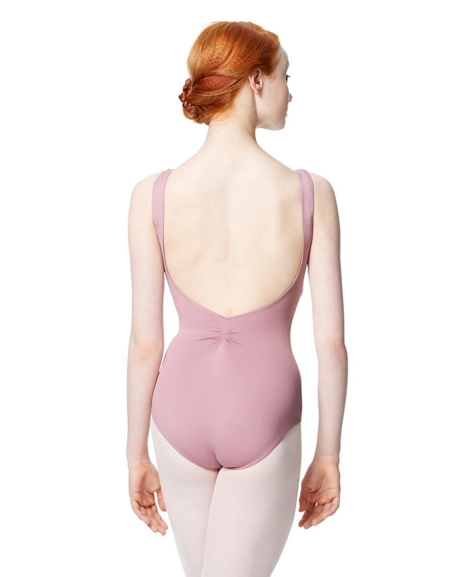 Adult Microfiber Pinched  Tank Leotard Adrien