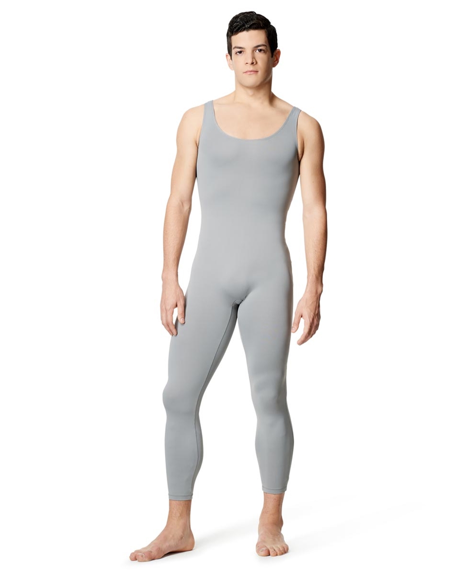 Mens Microfiber Footless Tank Unitard Baptiste