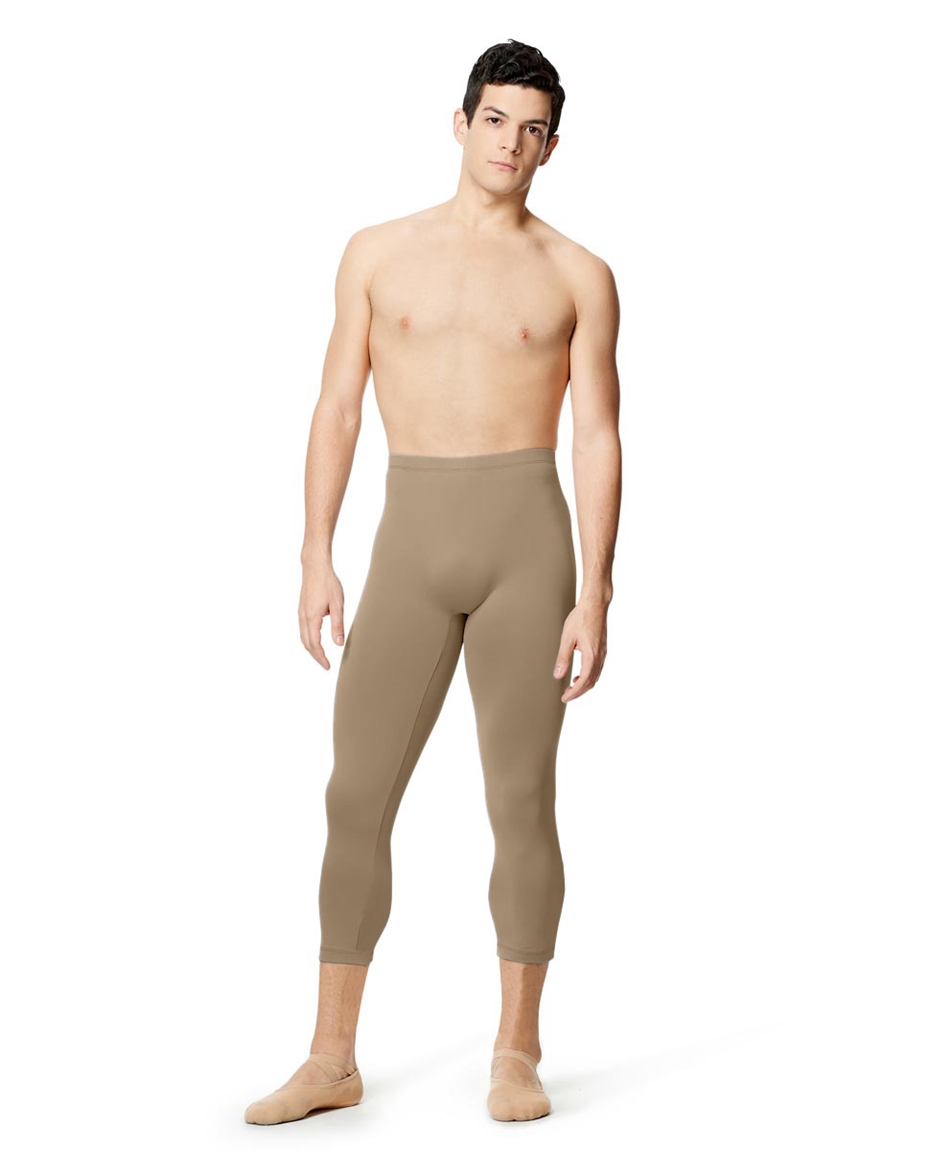 Mens Microfiber Capri Leggings Jerald 