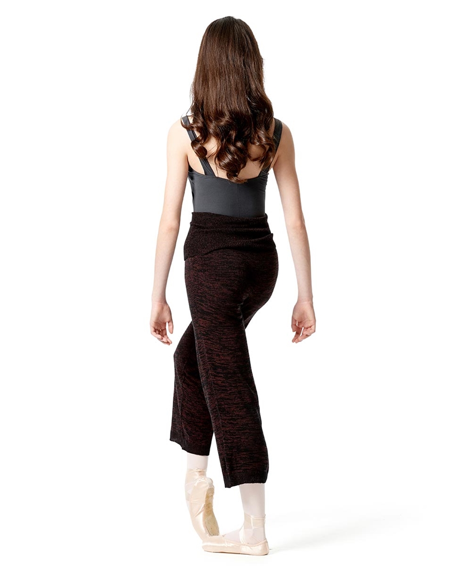 Knitted Warm Up Dance Boot Pants