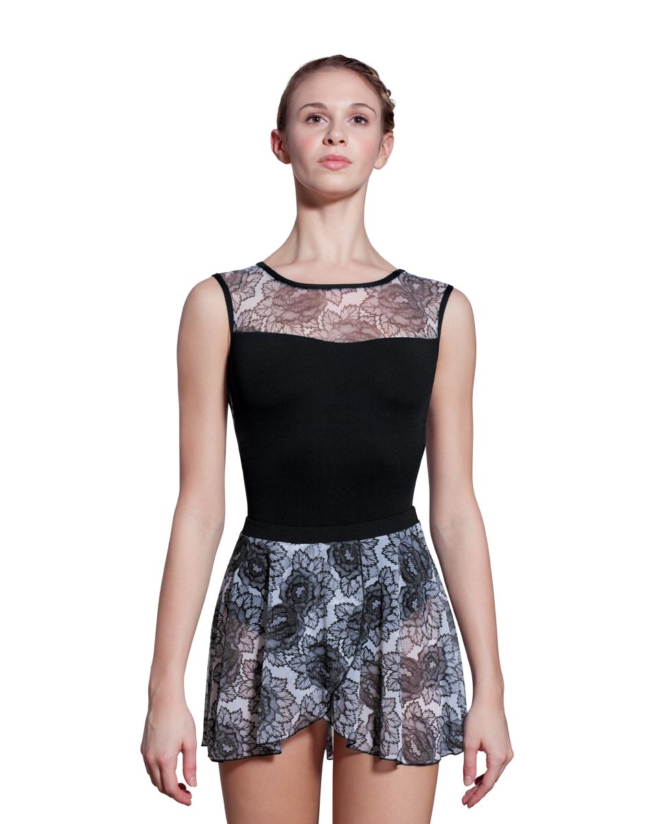 Adult Floral Printed Mesh Skirt Jordan