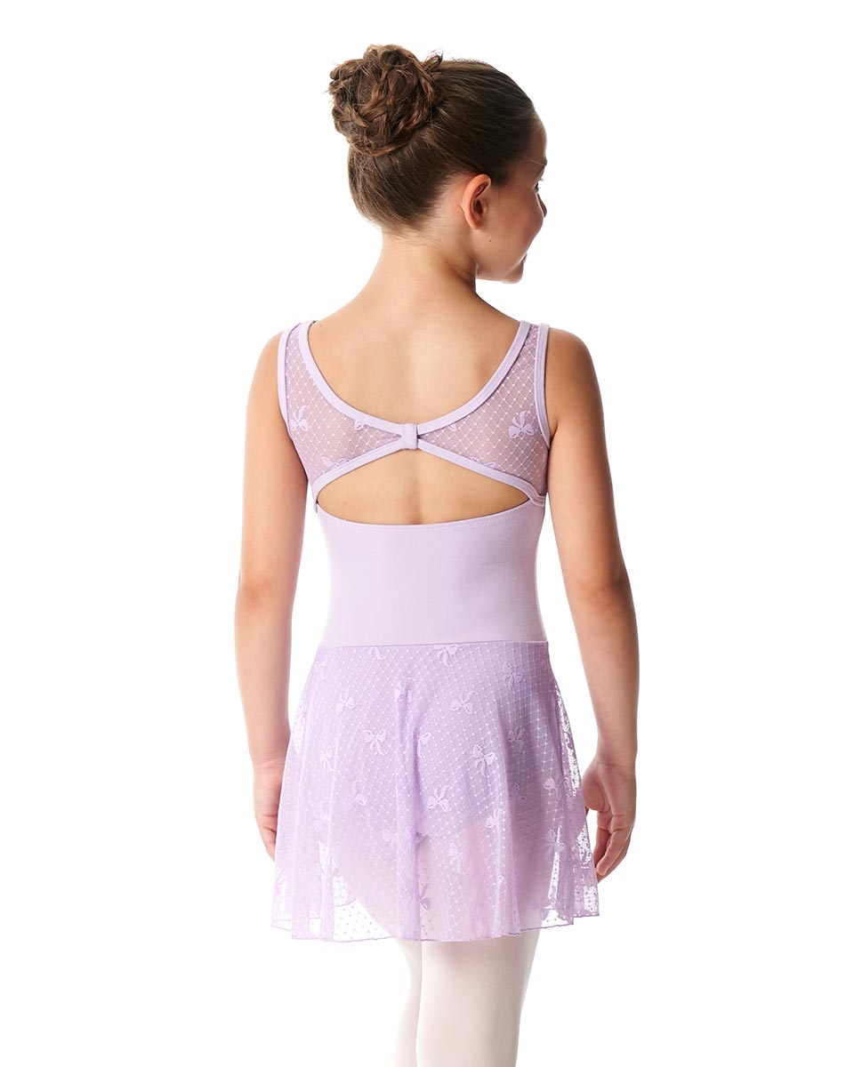 Girls Skirted Mesh Leotard Rosalie