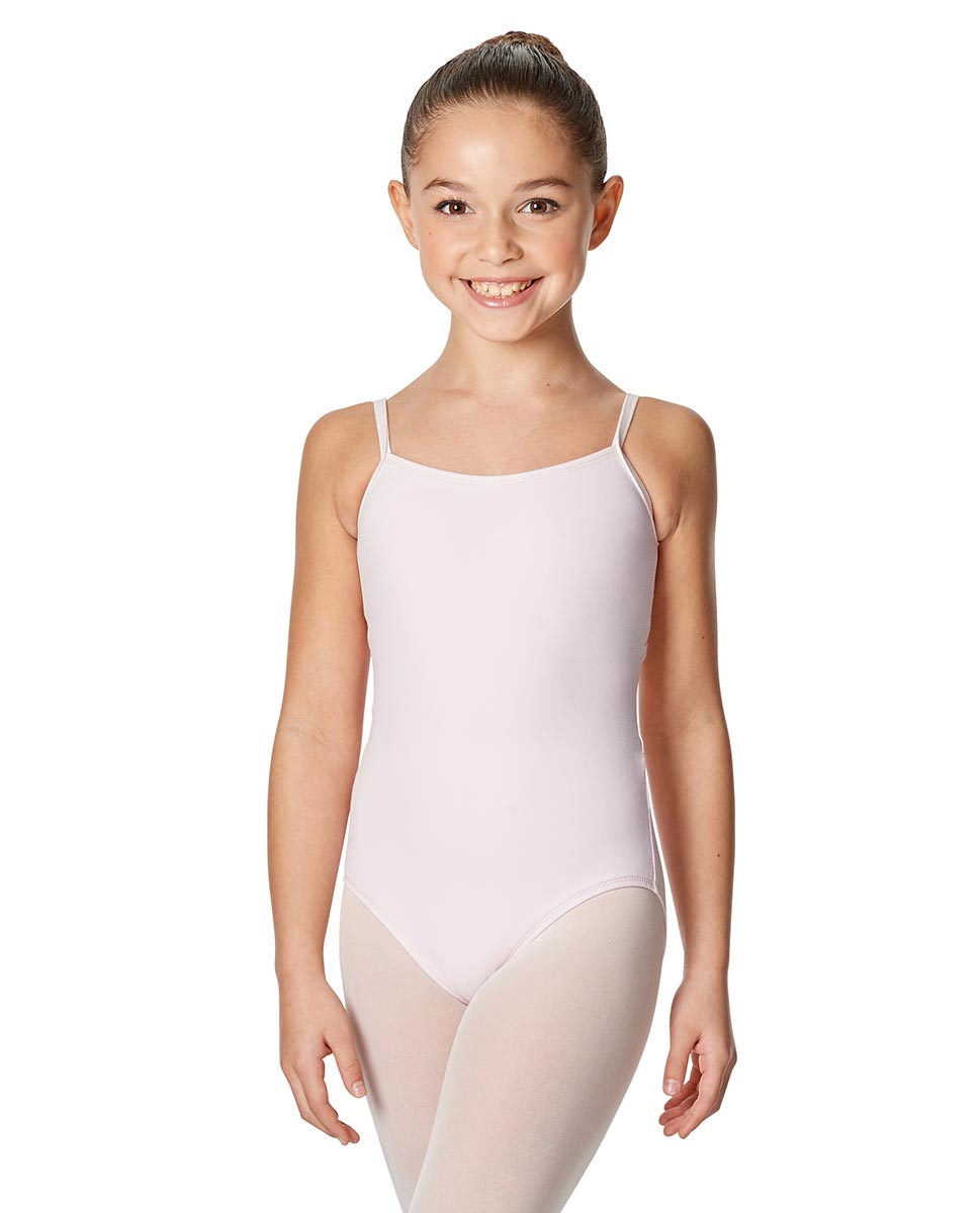 Girls Mesh Back Camisole Leotard Victoria