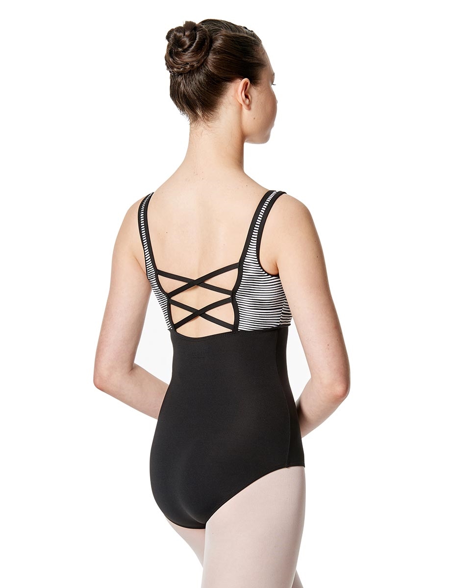 Women Strappy Back Tank Leotard Estelle