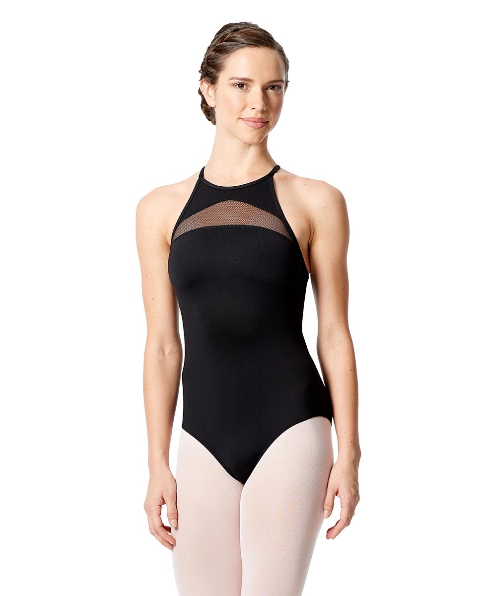 Hich Neck Halter Leotard Fabiana