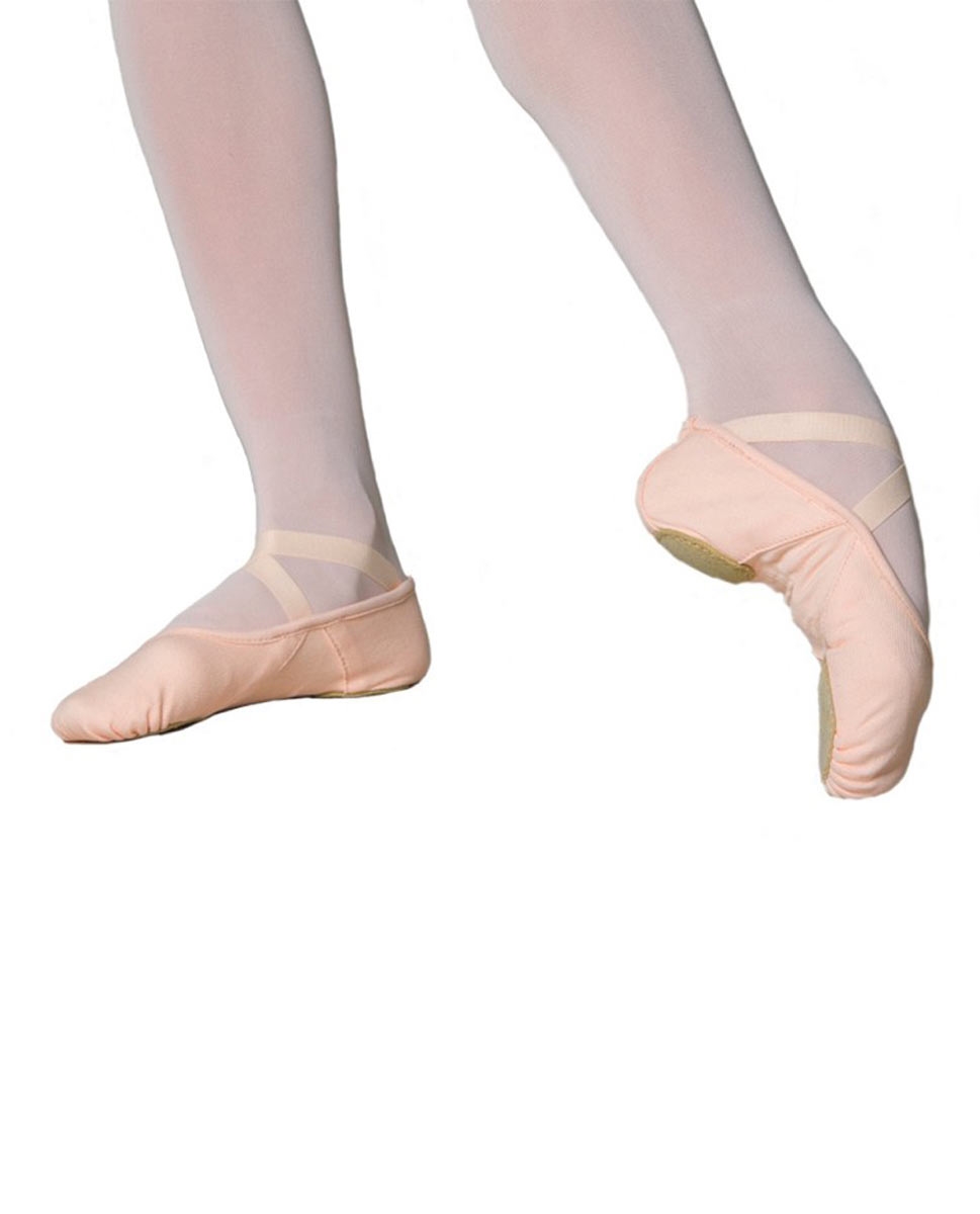 STELLA Elastic Canvas Split-Sole Ballet Shoes