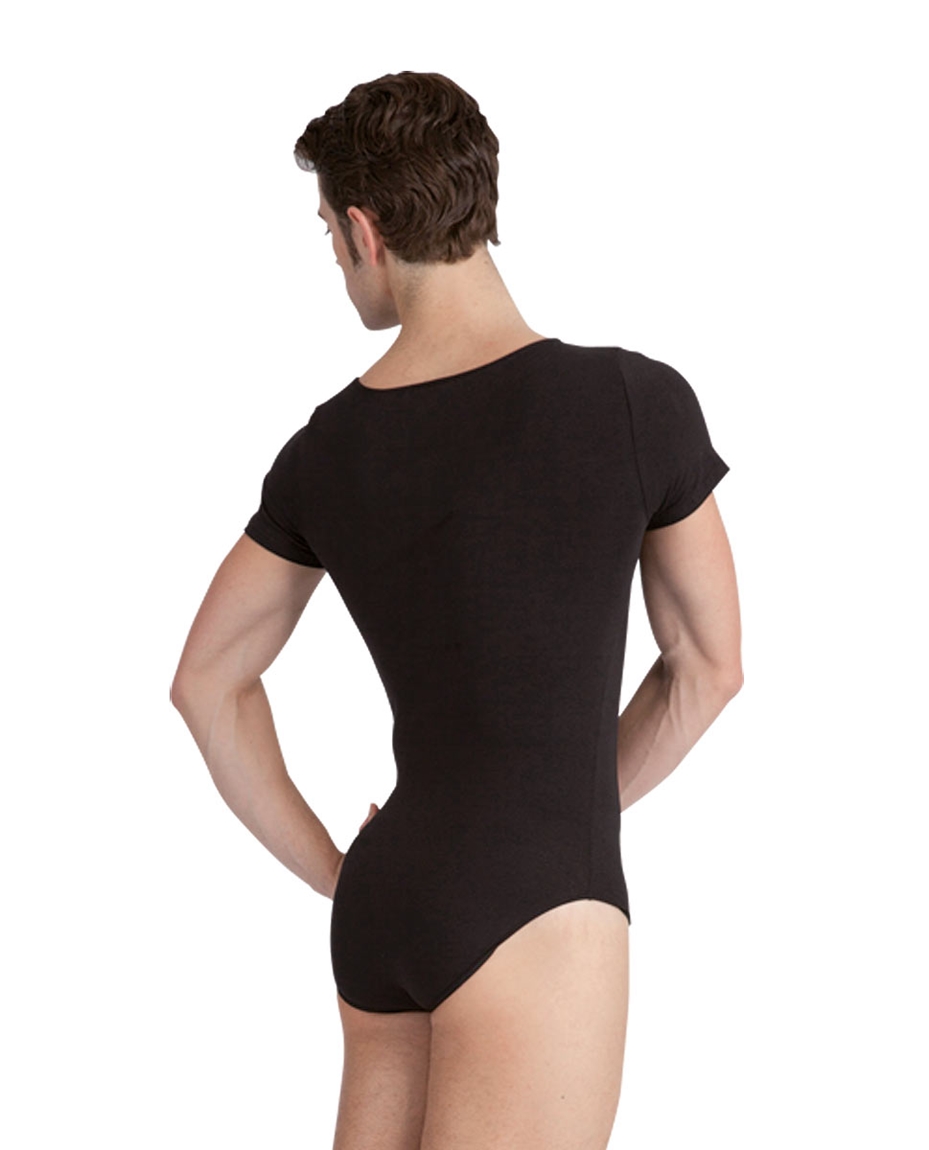 Short Sleeve Mens Dance Leotard