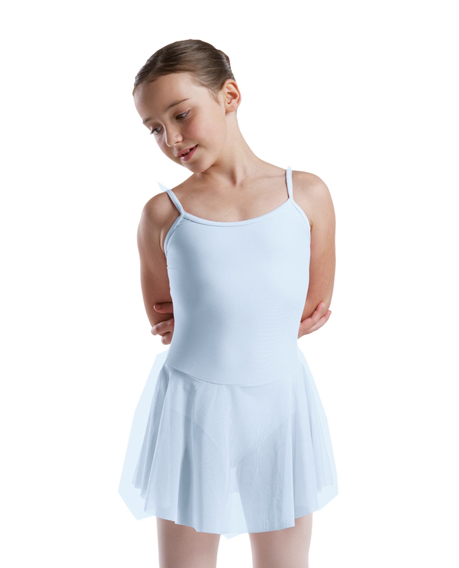 white leotard with skirt