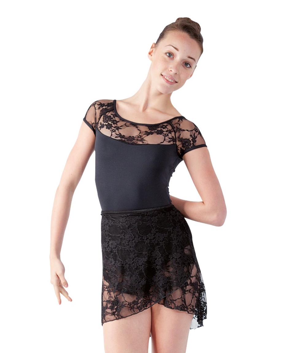 Women Lace Wrap Dance Skirt 