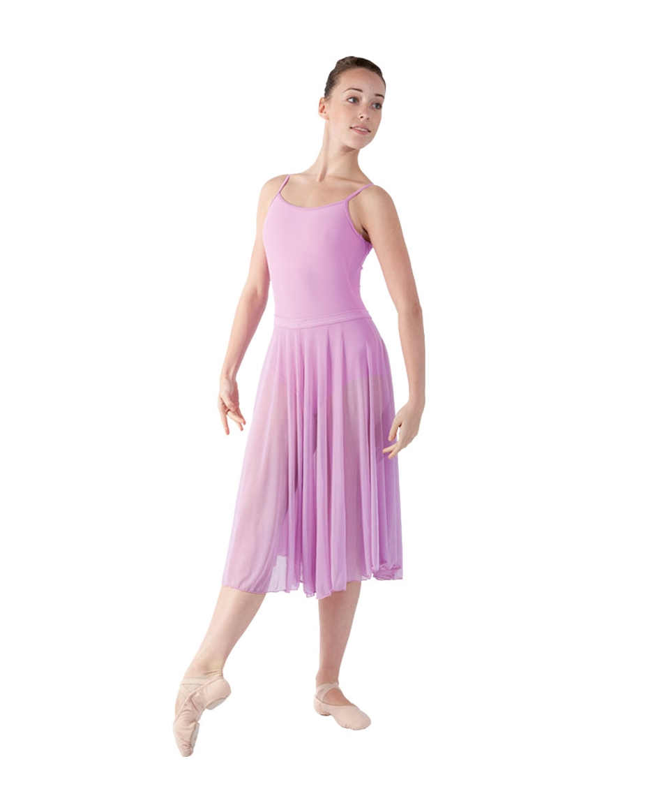 Womens Long Chiffon Ballet Skirt