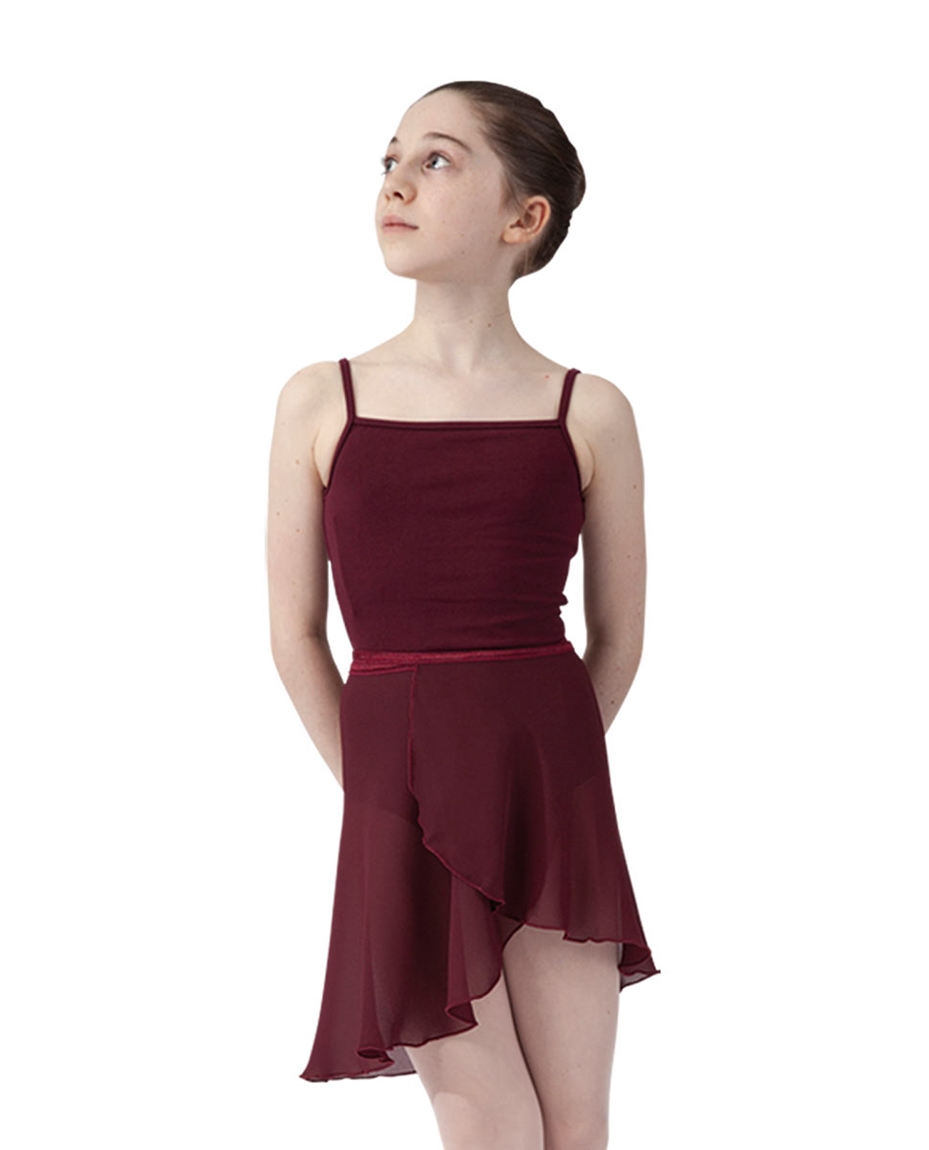 Girls ballet wrap skirt_BUR