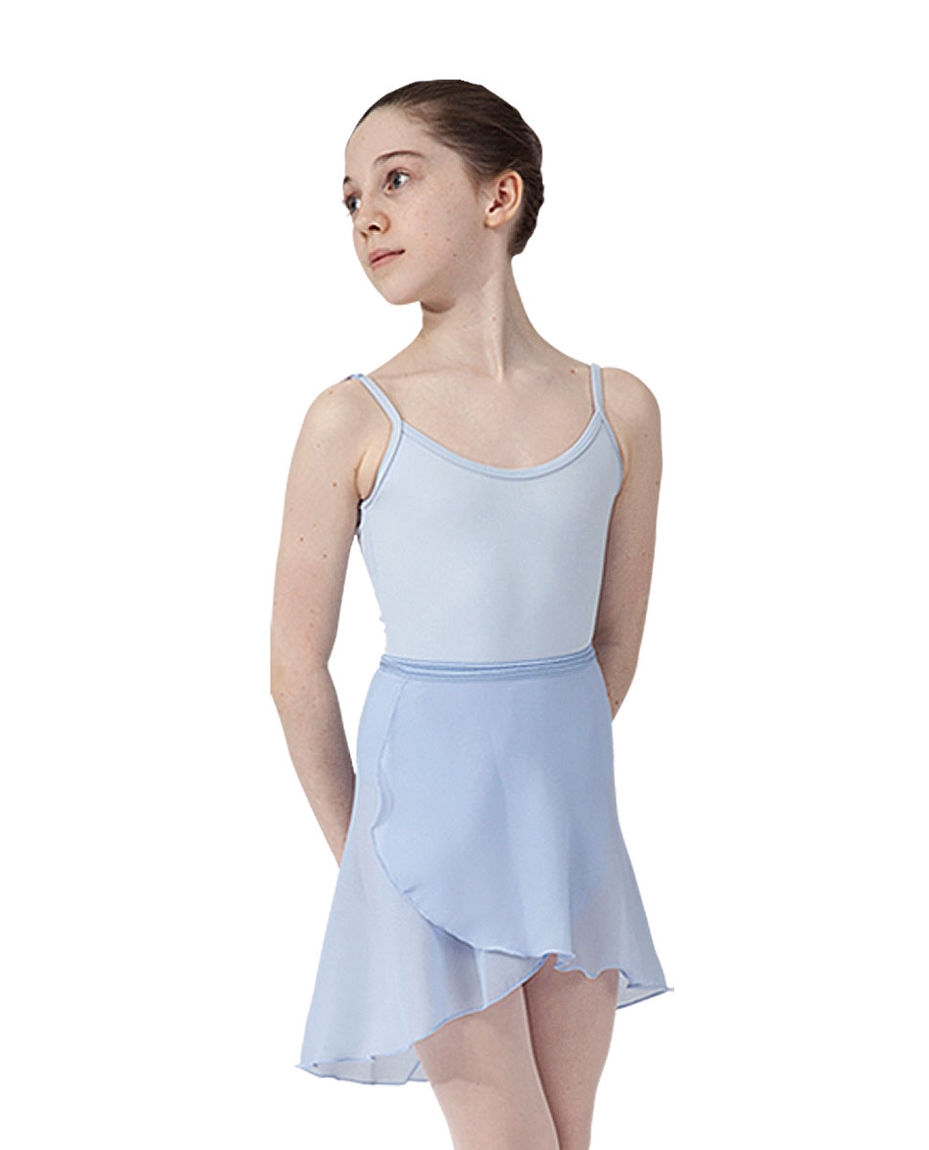 Girls ballet wrap skirt_SKY