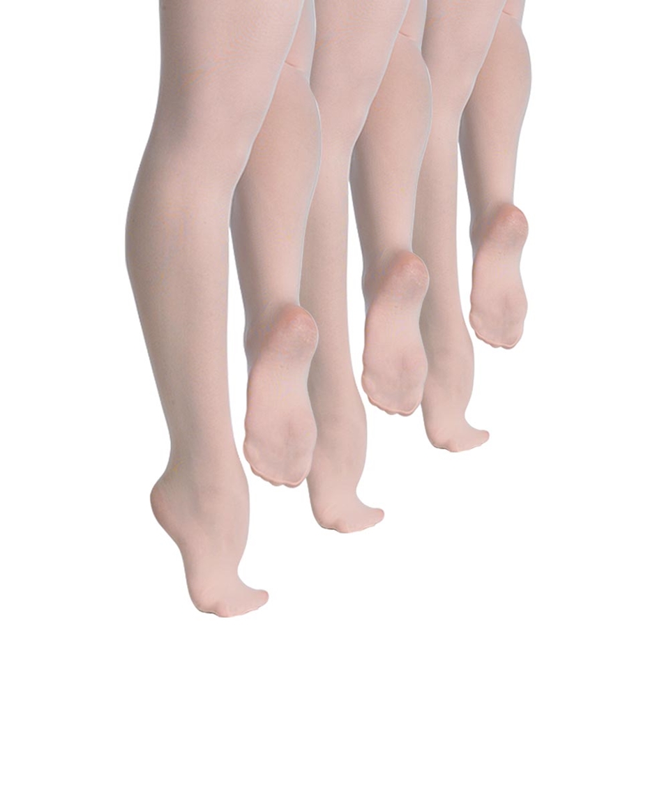 Pack of 3 Girls Footed Ballet Tights