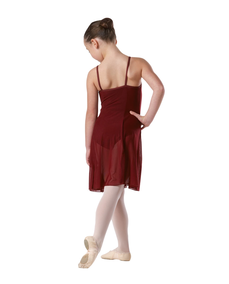 Girls Mesh Skirted Dance Leotard