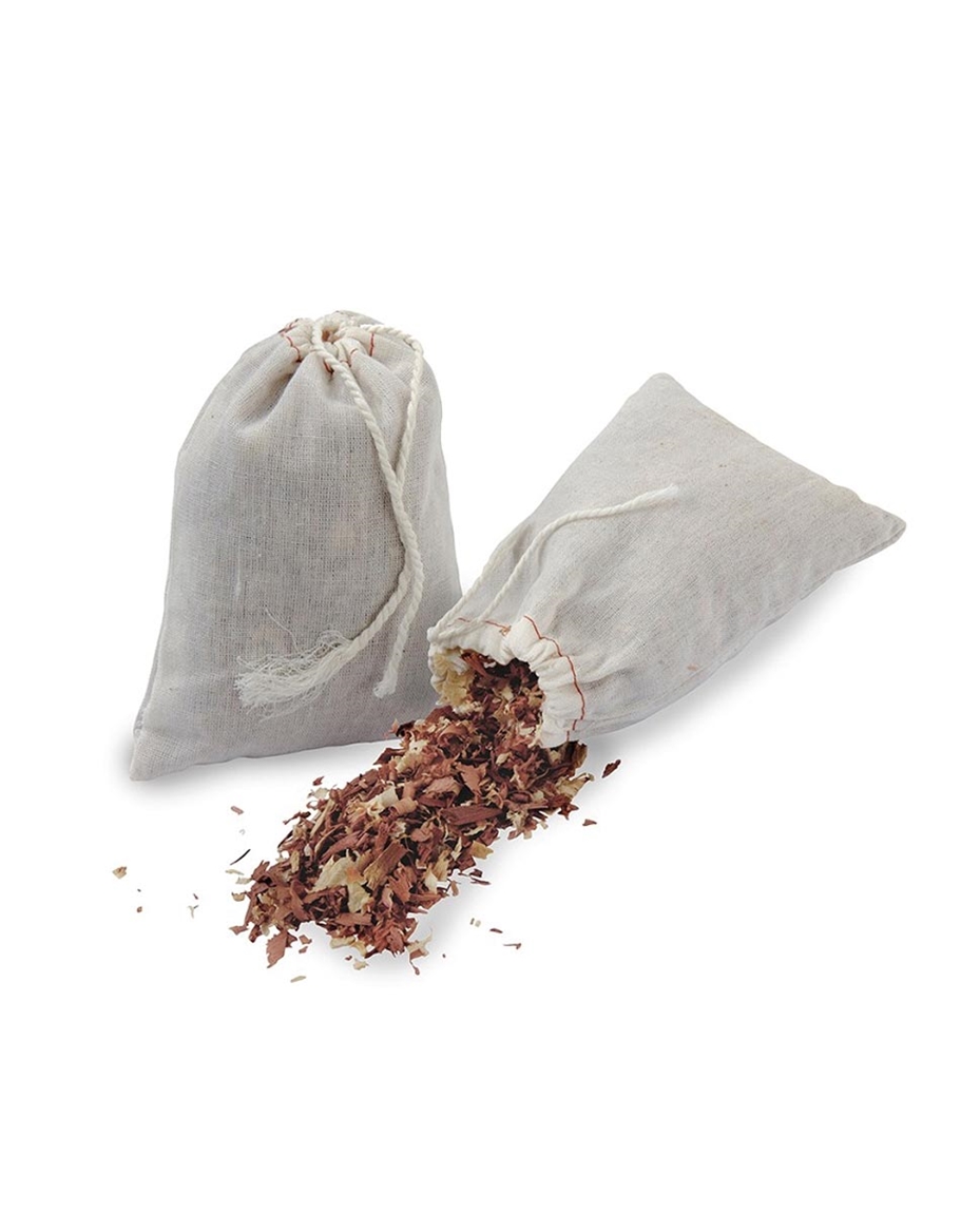 Natural Dried Cedar Chip Sachets 