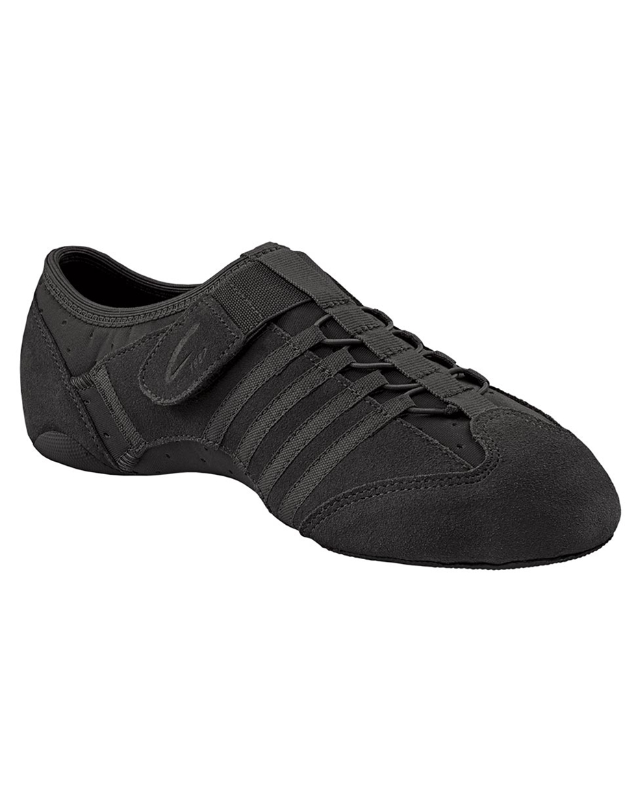 Suede Upper Pull-On JAG Jazz Shoes black