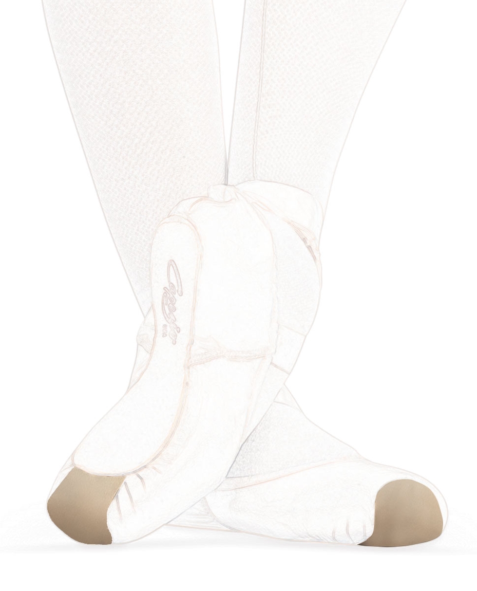 Dancers Pointe Shoes Suede Tip Protectors 