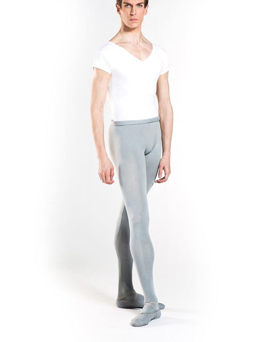 Wear Moi Mens Cotton Lycra Footed Ballet Tights SOLO