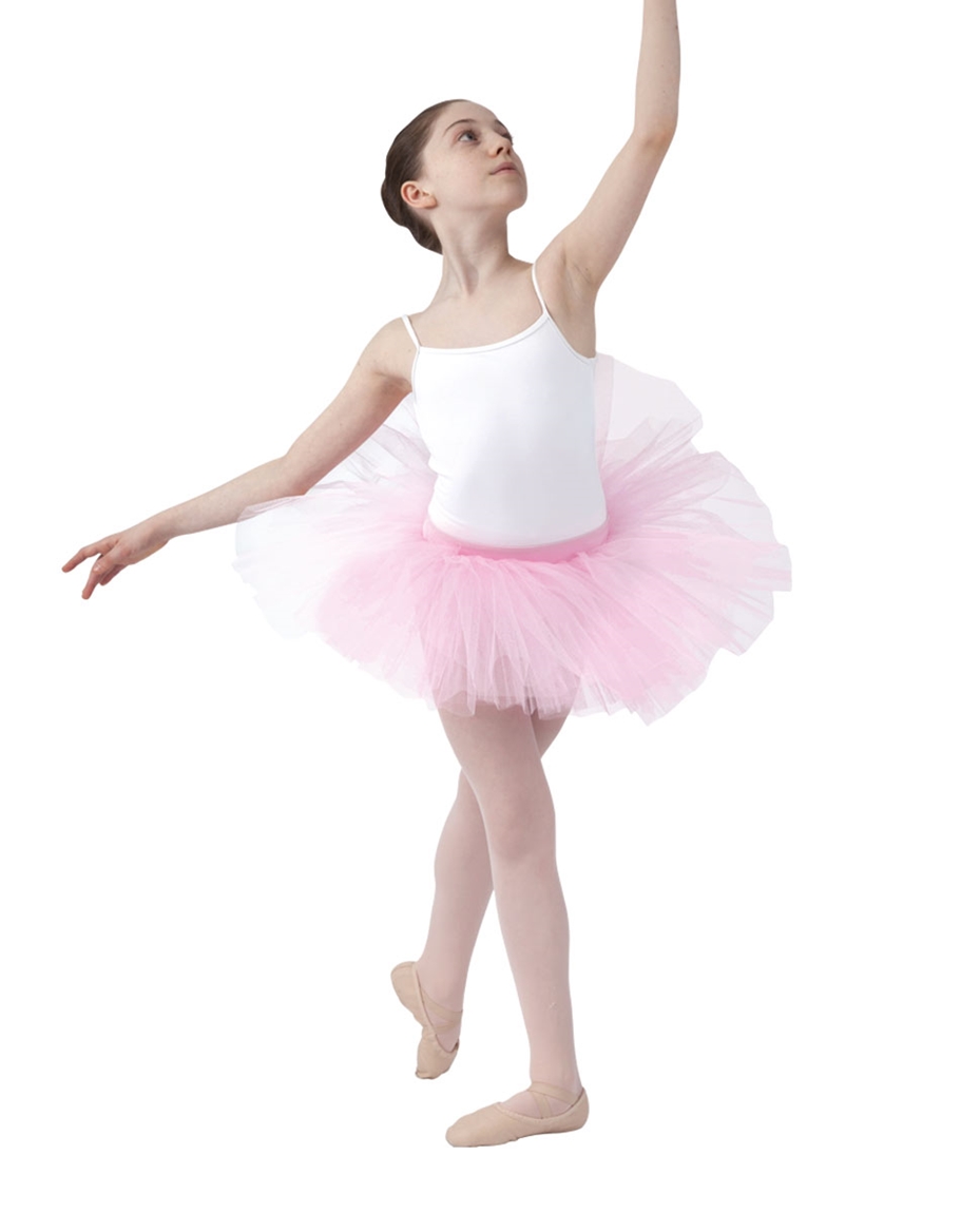 Girls Practice Tulle Ballet Tutu