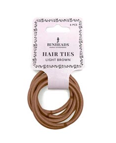 Metal-Free Hair Elastics 6-Pack