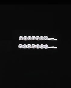  Hair Grip With Round Rhinestones