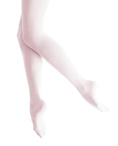 Girls Pink Professional Firm Fit Convertible Ballet Dance Tights Leos 414-21 