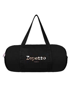 Black Canvas Large Duffle Dance Bag Glide