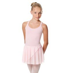 Child Strappy Skirted Ballet Leotard Linda