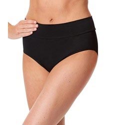 Womens Wide Waistband Dance Briefs