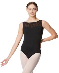 Geo Mesh Tank Leotard Adeline For Women