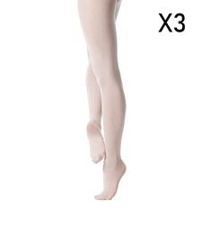 Adult Footed Dance Tights - Triple Pack