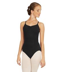 Womens Adjustable Camisole Straps Ballet Leotard